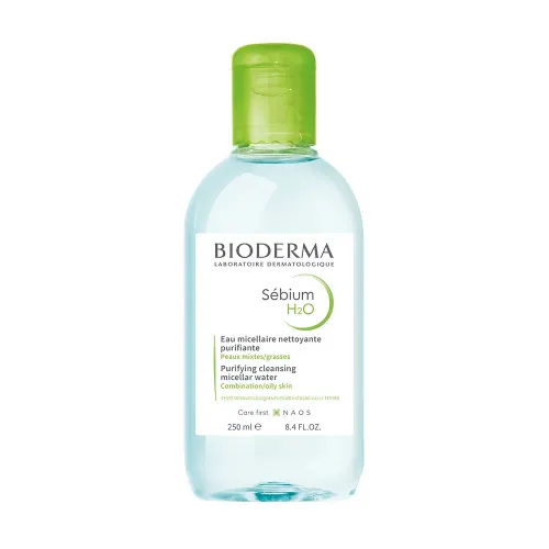 BIODERMA Sébium H2O arc- és sminklemosó micellás víz (250ml)