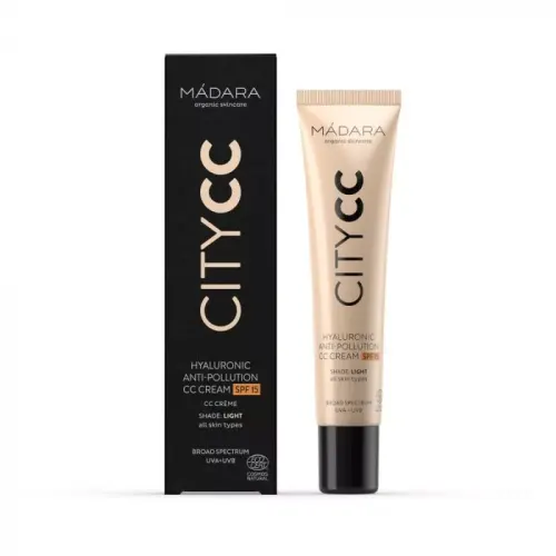 MÁDARA City CC krém hialuronsavval Light SPF15 (40ml)