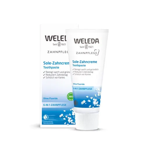 WELEDA Sós fluoridmentes 6in1 fogkrém (75ml)