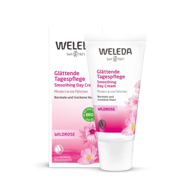 WELEDA 30+ Vadrózsa bőrsimító nappali arckrém (30ml)