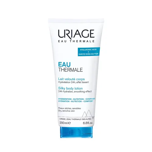 URIAGE Termál Silky Body hialuronsavas testápoló tej (200ml)