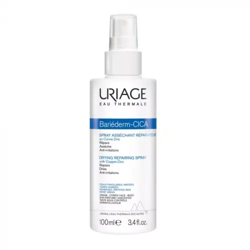 URIAGE Bariéderm-Cica Cu-Zn spray bőrirritációk ellen (100ml)