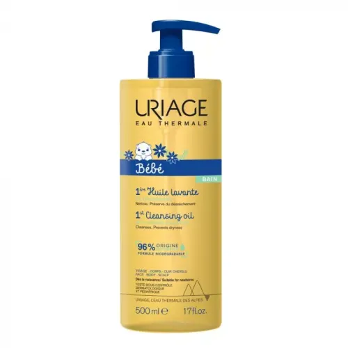 URIAGE Baba olajos fürdető / tusfürdő (500ml)
