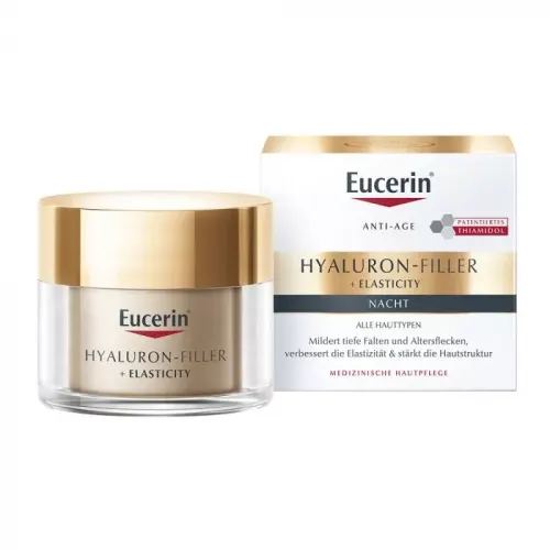 EUCERIN Hyaluron-Filler + Elasticity Bőrtömörséget regeneráló éjszakai krém (50ml)