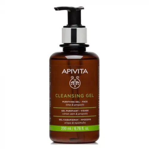 APIVITA Arctisztító habzó gél zsíros/kombinált bőrre (200ml)
