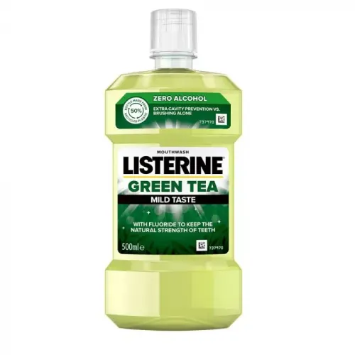 LISTERINE Green tea Mild Taste szájvíz (500ml)
