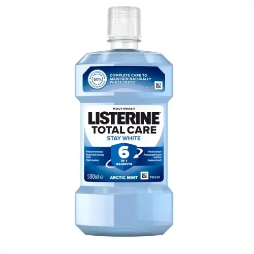 LISTERINE Total Care Stay White szájvíz (500ml)
