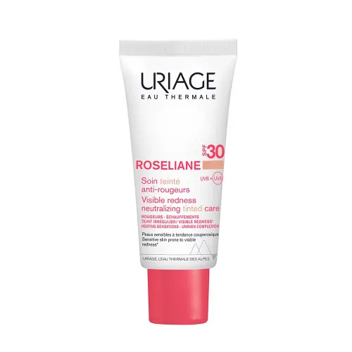 URIAGE Roséliane CC  krém rosacea / bőrpír ellen SPF30 (40ml)
