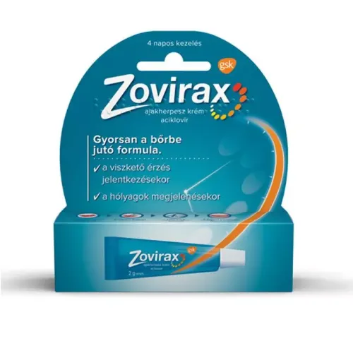 ZOVIRAX ajakherpesz krém (2g)