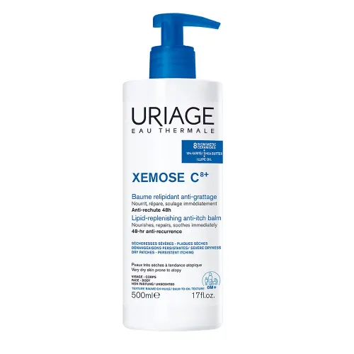 URIAGE Xémose C8+ Lipidpótló testápoló balzsam száraz bőrre (500ml)