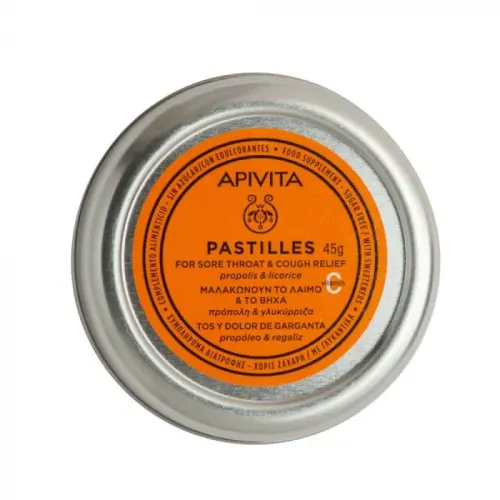 APIVITA Pasztilla édesgyökér-ánizs ízű (45g)