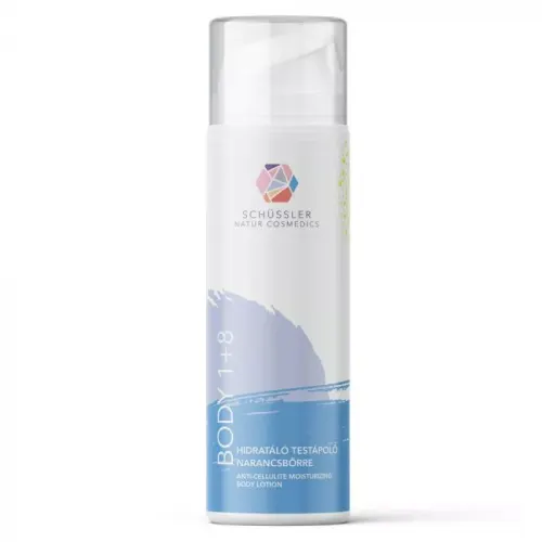 SCHÜSSLER Natur Cosmedics narancsbőr elleni hidratáló testápoló Nr.1. + 8. (200ml)
