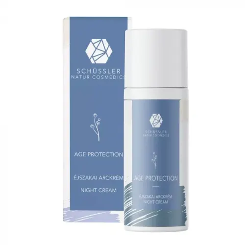 SCHÜSSLER Age Protection tápláló éjszakai arckrém (50ml)