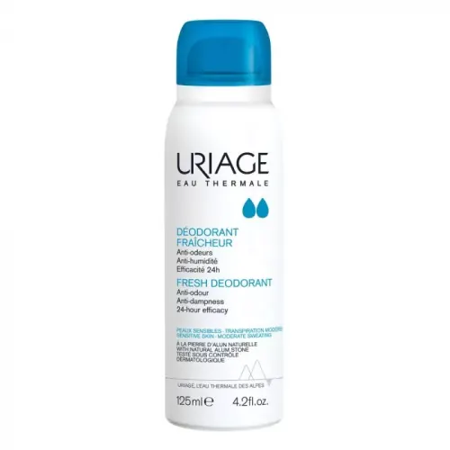 URIAGE DEO Izzadásszabályozó dezodor spray (125ml)