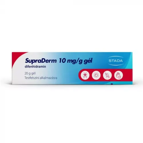 SUPRADERM 10mg/g gél (20g)